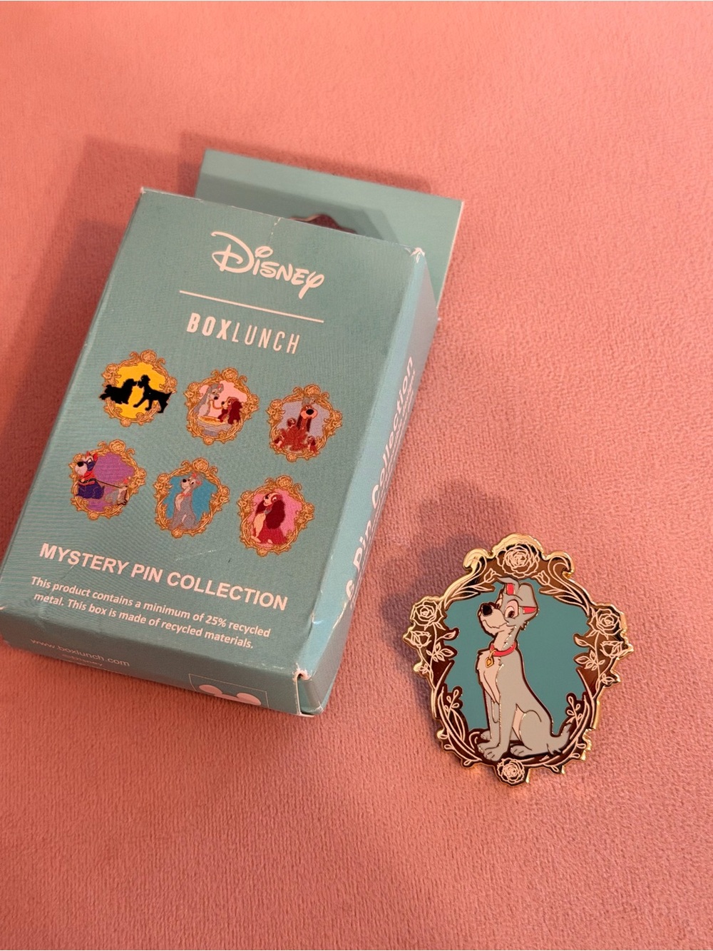 Boxlunch Disney Lady and the Tramp Enamel Pin - Tramp